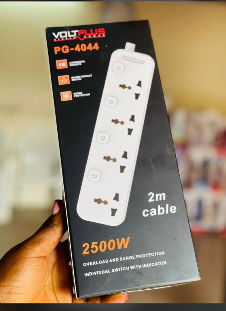 Simple Extension Charging Socket Box With Two USB Ports