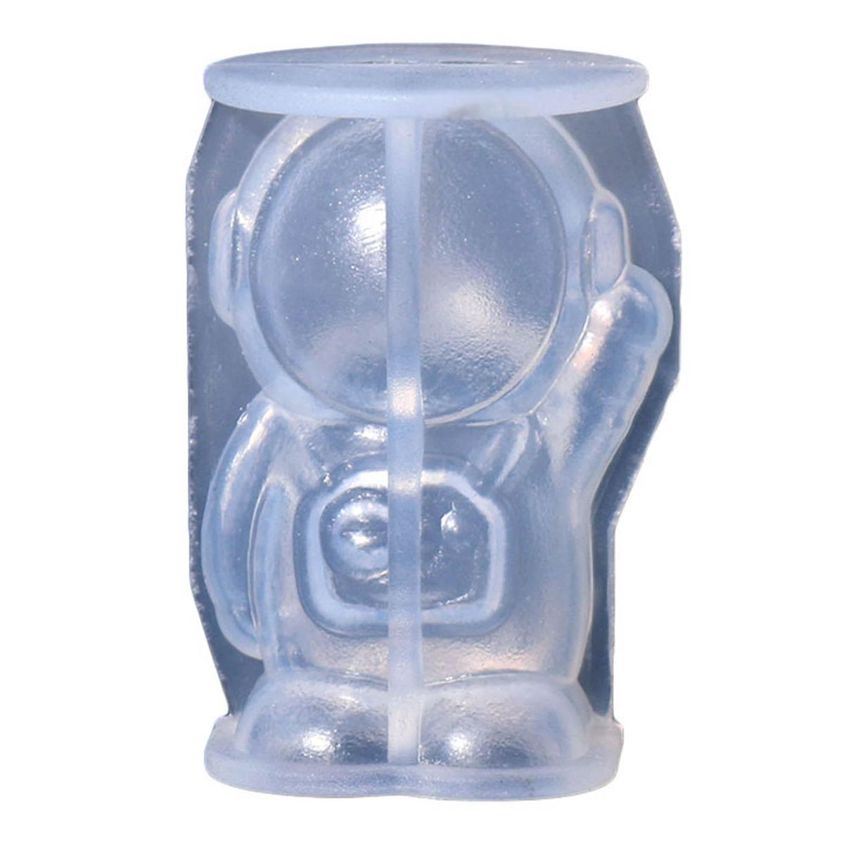 Candle Mold Lunar Human Body Candle Soap Mold White