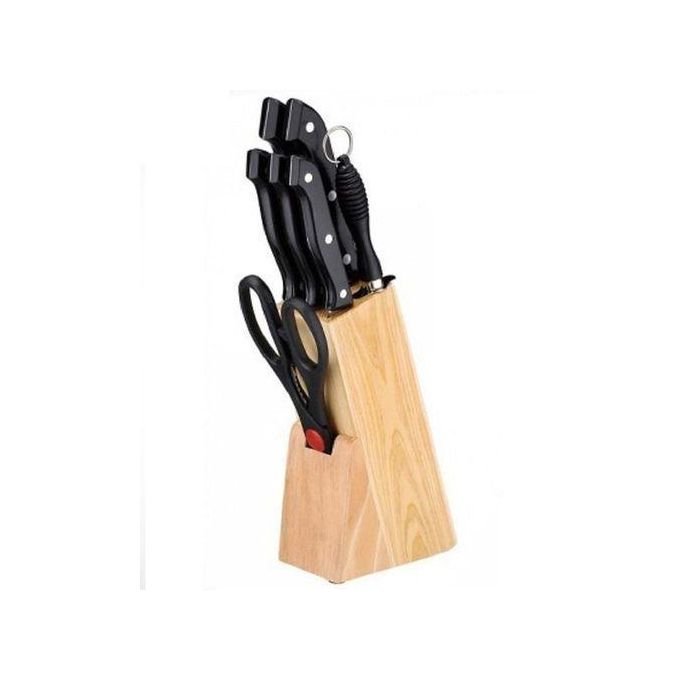 Master Chef Kitchen Knives Set With Holder