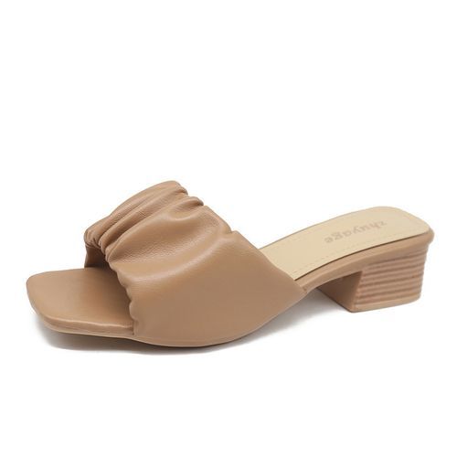 Women Stylish  Brown Slippers