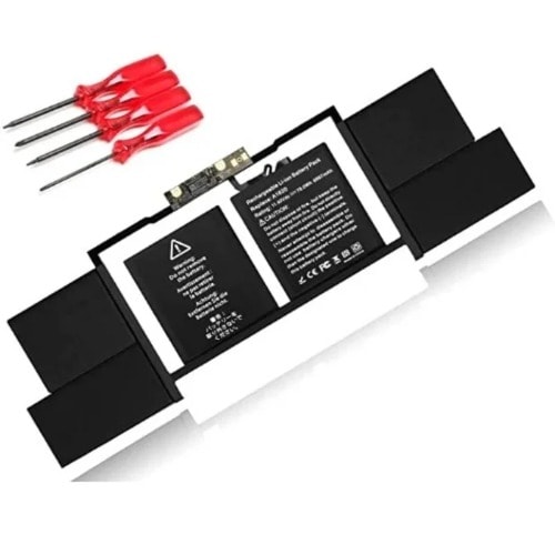 A1820 A1707 Battery For Macbook Pro 15 Late 2016 - Mid 2017 Touch Bar Emc 3072 Emc 3162 Mlh