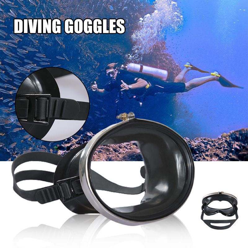 Diving Goggles HD Tempered Glass Fisherman Mirror