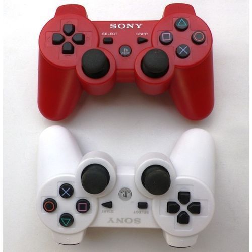 PS3 DUAL SHOCK 3 WIRELESS GAME PAD - White And Red