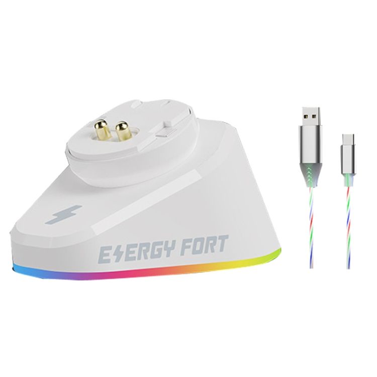 For Logitech G502 / GPW1 / 2 Mice Charge Dock White Stream