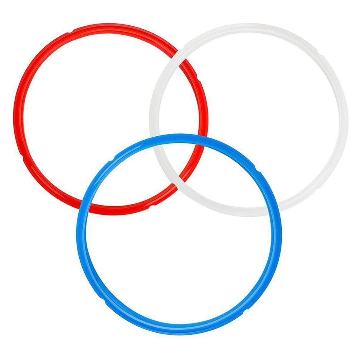 New Cooker Silicone Sealing Ring 4qt /5qt /6qt /7qt /8qt Instant Pot 5 / 6 QT -- White