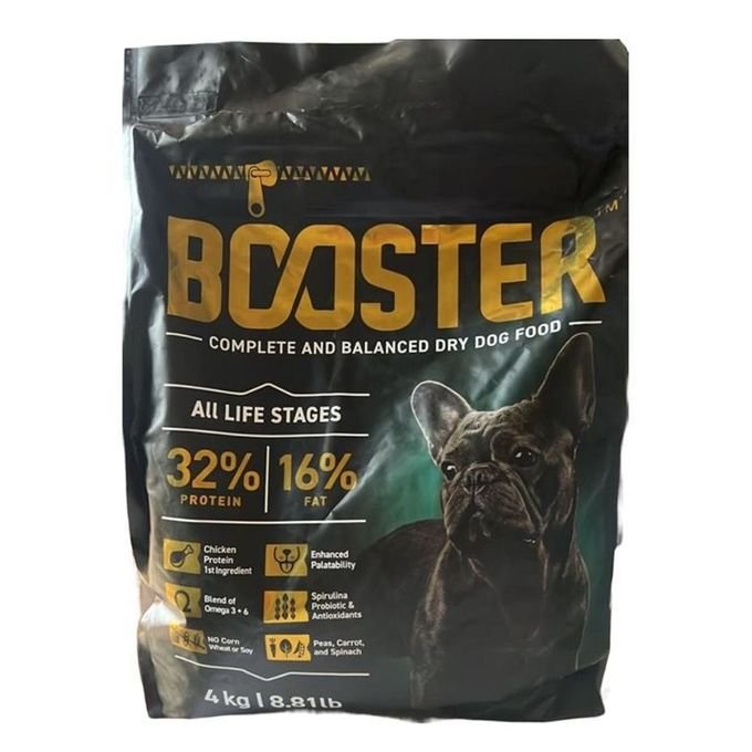 Premium Booster Dry Dog Food 4kg