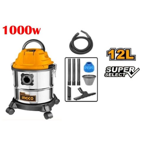 Ingco Vacuum Cleaner - 12L