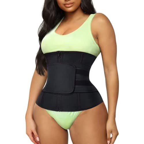 Adjustable Unisex  Waist Trainer -Black