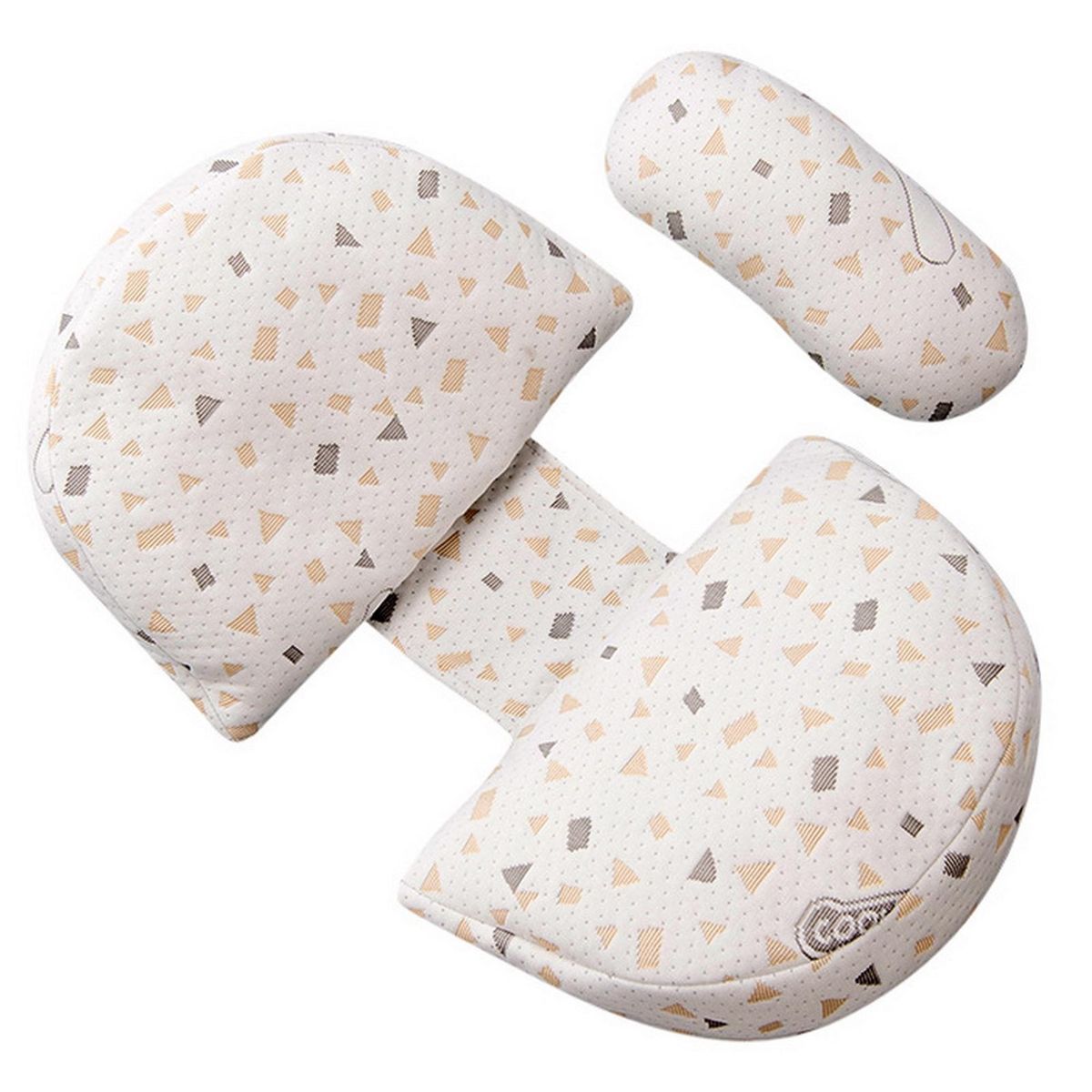 Pregnancy Pillow with Machine Washable Fabric U-shaped Pregnancy Grey