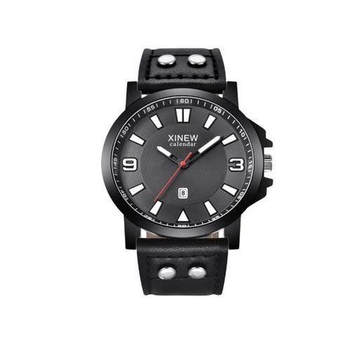 New Fashion Men Casual Watch Xinew Black