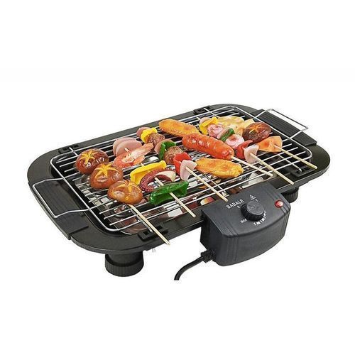 2000W Smokeless Electric Barbeque Grill BBQ Griddle Meat Be
