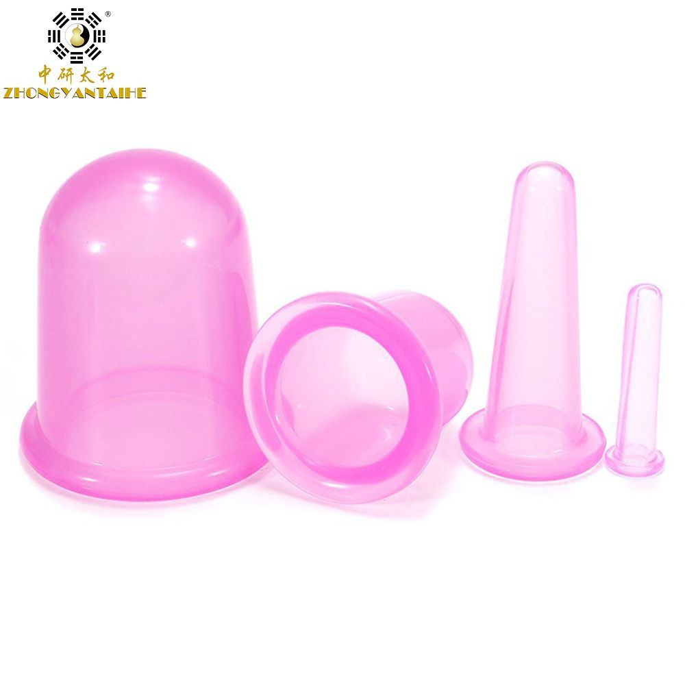 Vacuum Suction Rubber Silicone Cans Natural Cup Cup Cups Vacuum Jars Jars Acupunture Therapy
