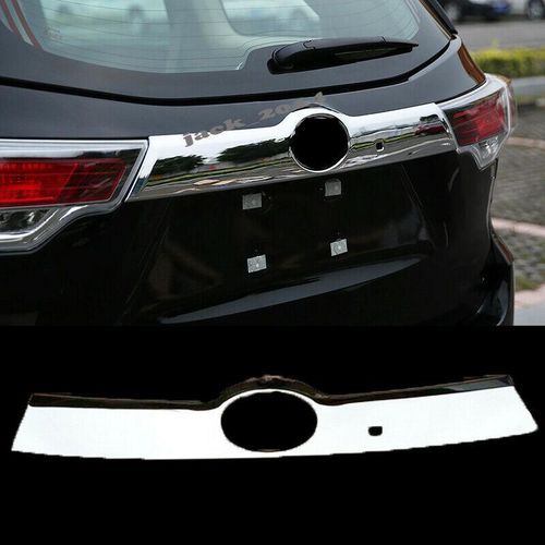 Rear Trunk Lid Molding Trim For Toyota Highlander 2015 2016 2017 2018 With Smart Hole 1PCS