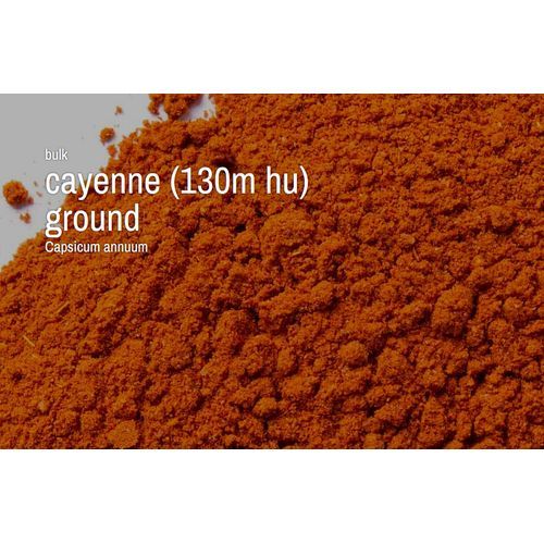 Cayenne Pepper, Ground, 130,000 MIL HU, 1 Lb 454G