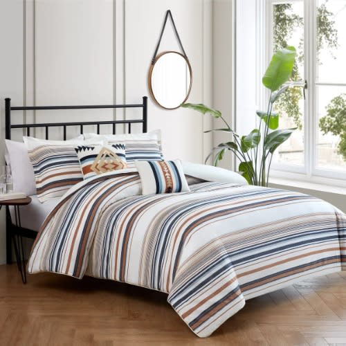 Pendleton Savanna Stripe 5-piece King Comforter Set