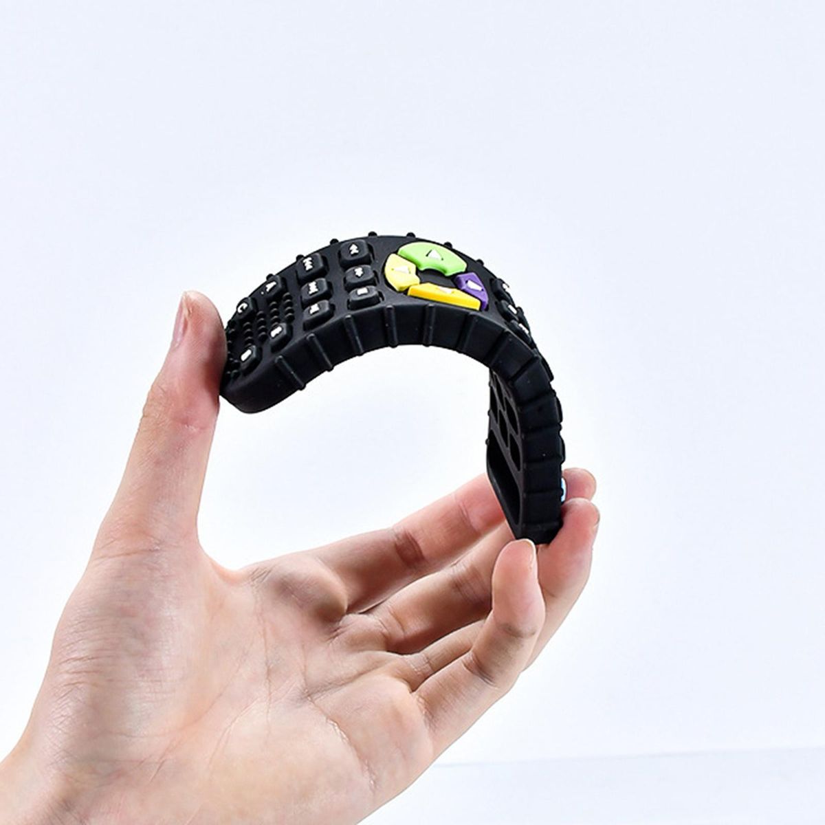 Silicone Infant Teether For Infants 3+ Remote Controller