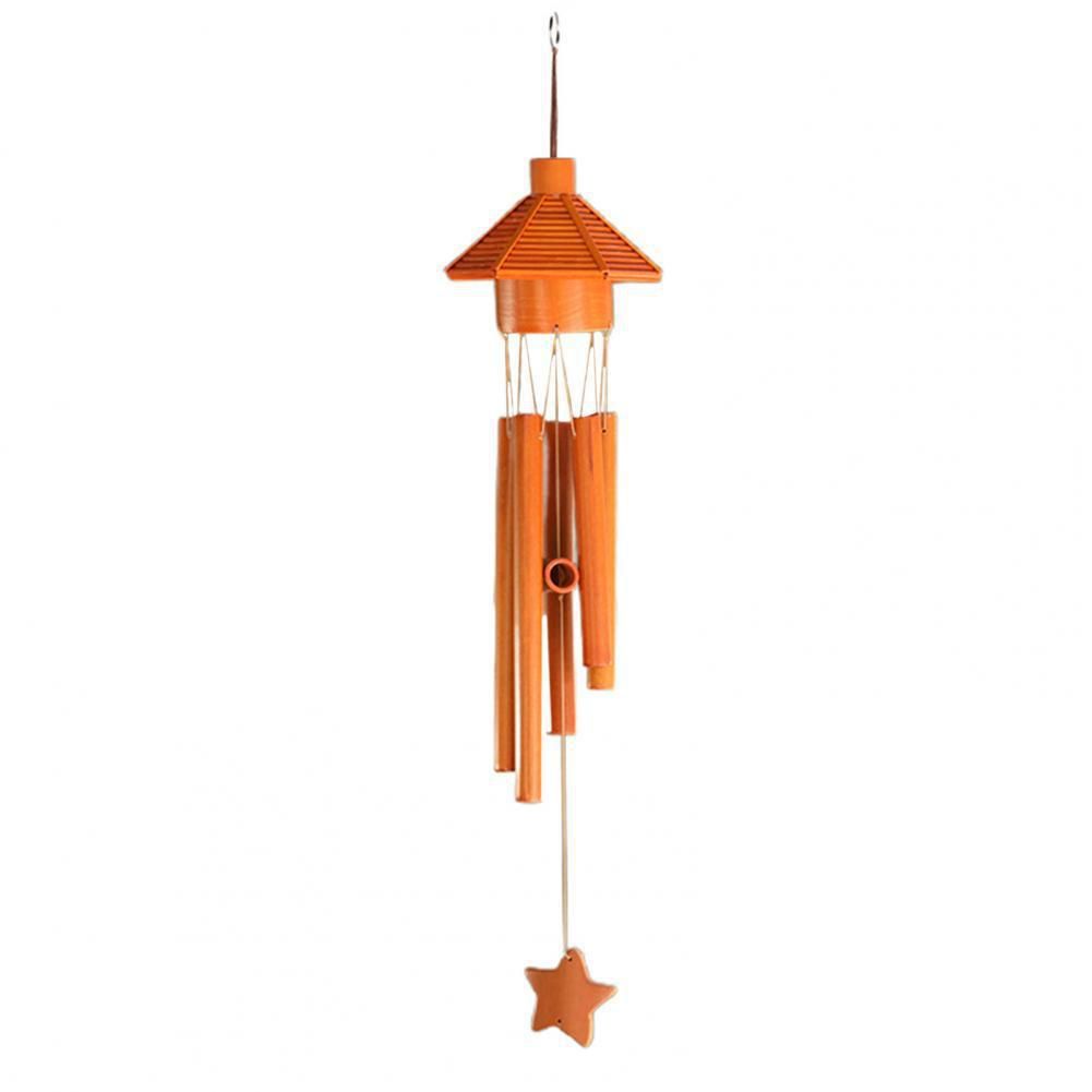 Bamboos Tube Windchime Pendant High Quality Not Easy to