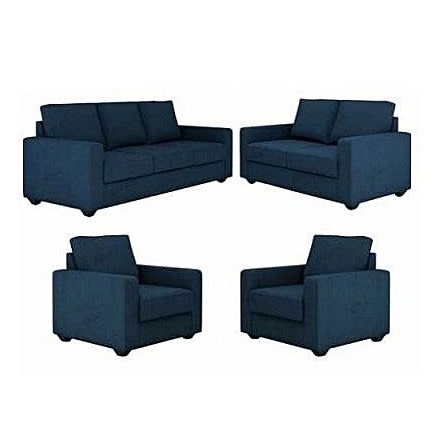 Pawafu Super 7 Seater Sofa - Blue