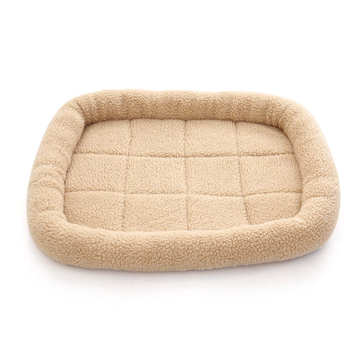Waterproof Fleece Pet Bed Winter Warm Dog Bed Cat Bed Mat