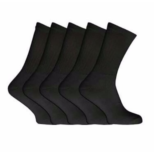 Socks For Men - Set Of 5 - Black