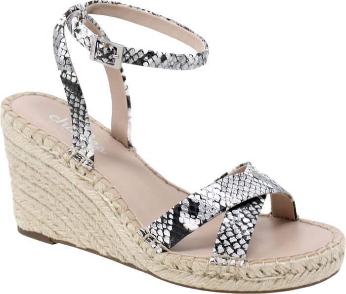 Charles David Nyah Espadrille Wedge Sandal