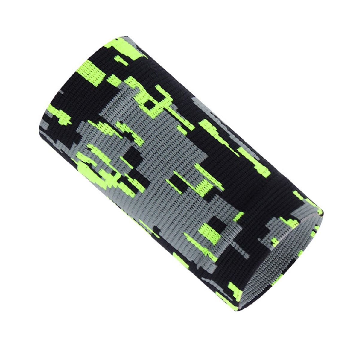 1Pc Wrist Guard Badminton Tennis Athletic Wristband Grey Green
