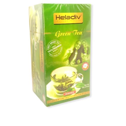 Heladiv Green Tea -25 Tea Bags