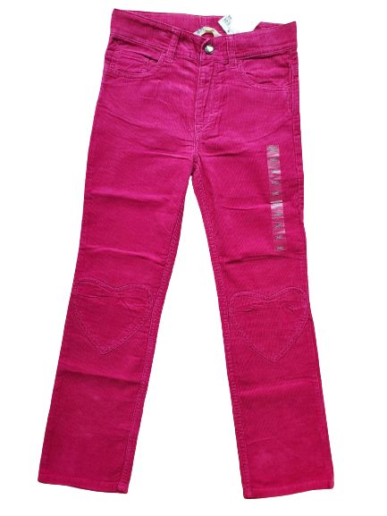 Girl's  Jean Trousers -Pink
