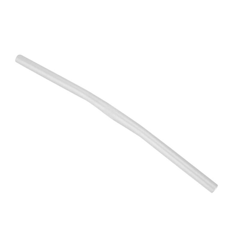 Alloy Fixed Gear Bicycle Cycling Straight Fixie Bike Straight Bar Handlebar Color:Silver