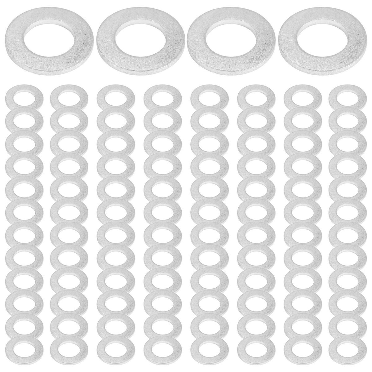 100PCS Oil Drain Plug Gaskets Seals Rings 12mm Hole for for for 90430-12031 9043012031