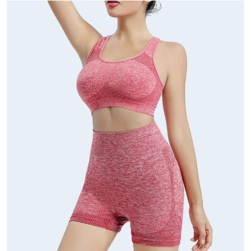 Yoga Fitness Panties For Ladies - Pink
