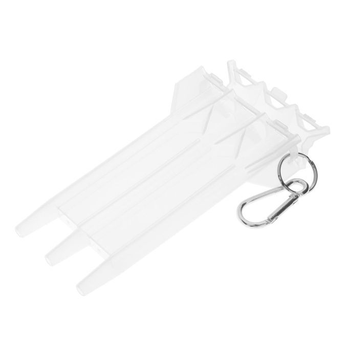 Pro Dart Box Accessories With Lock Buckle Tool Dart Storage Box White