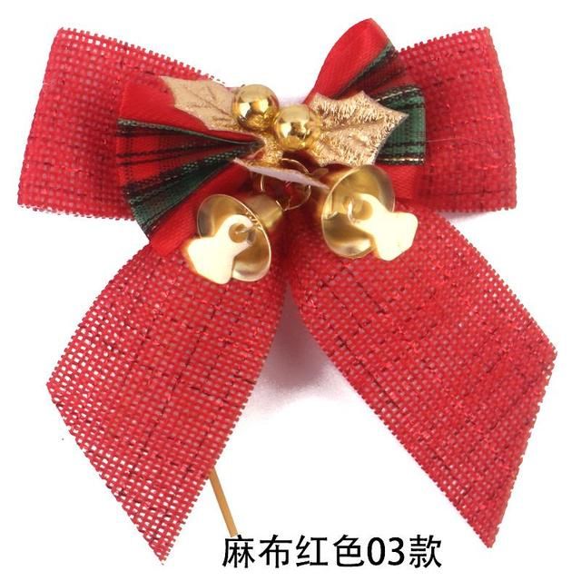 Christmas Tree Pendant Christmas Bow Party Decoration