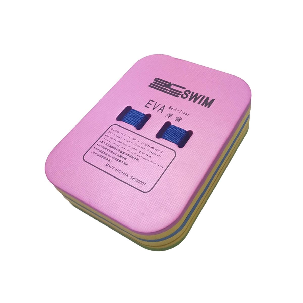 Swimming Kickboard Swim Pool Children Back Drift Board Pink