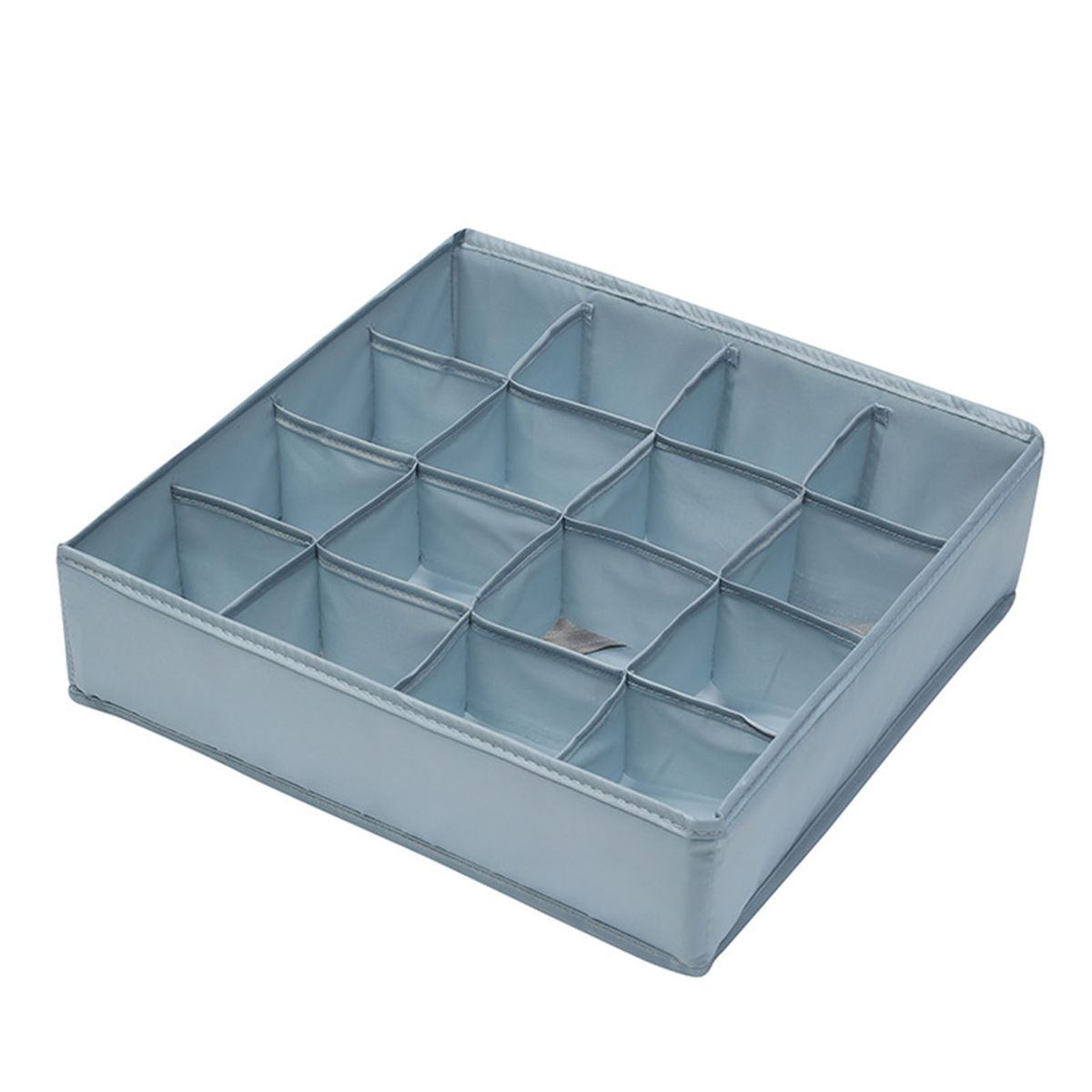 16 Grids Collapsible Underwear Organizer Saving-Light Grey
