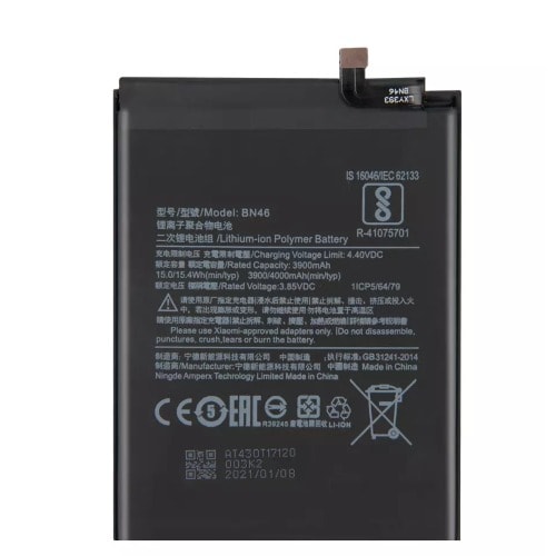 Bn46 Battery For Redmi Note 8