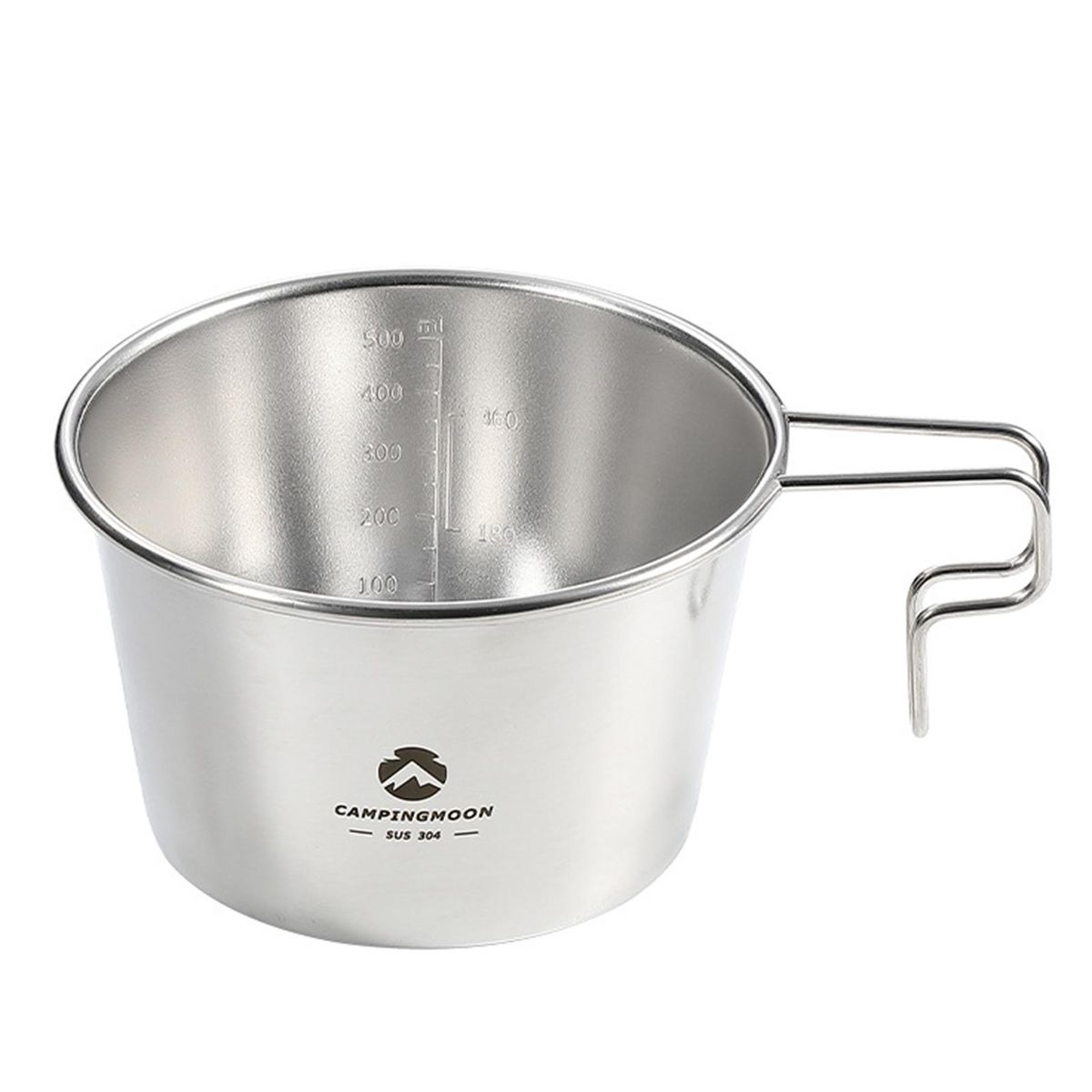 600ml Stainless Steel Sierra Cup for Outdoor Camping Hiking Backpacking Picnic