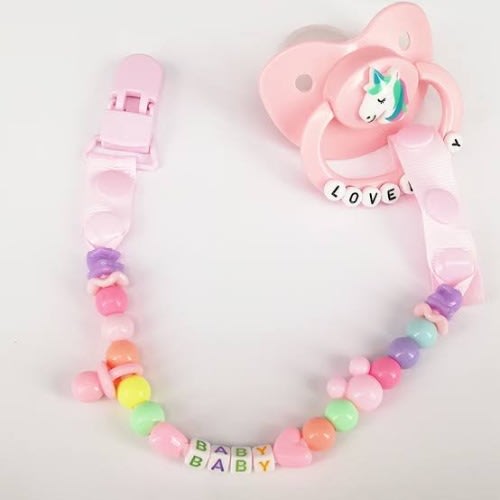 Baby Soothing Pacifier & Clip