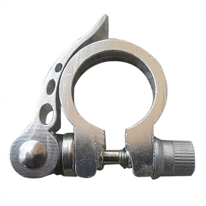 Mountain Bike  Lip Bi Y Le Shelf Seat Tube    Aluminum Seat Pipe   -Silver-25.4