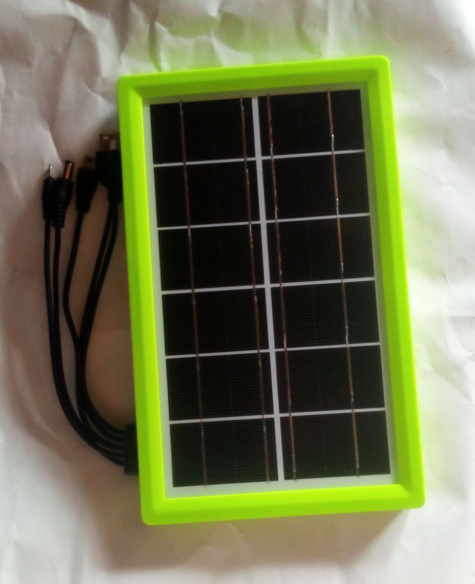 Solar Panels 3w For  Smal Phone ,small Recharg Fan N LampEtc