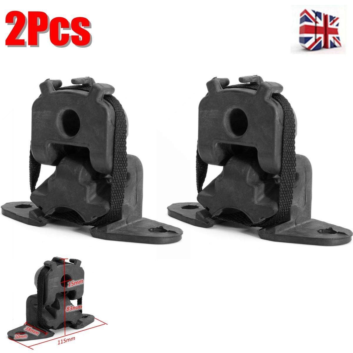 2pcs New Exhaust Mounting Rubber Hanger Fitting Holder Kit For Peugeot 307 01-07