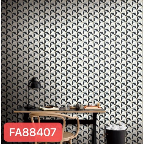 3d Wallpaper - White & Black