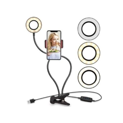 Selfie Ring Light With Cell Phone Holder