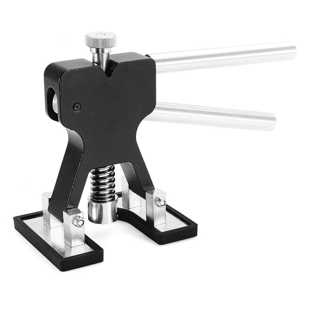 Dent Repair Paintless Auto Body PDR Metal T Bar Slide Hammer Tabs Puller Tool Black (black)