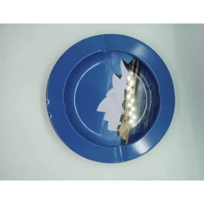 Round Shape Metal Ashtray - Ship Design