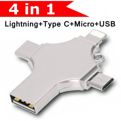 Transparent - Otg Flash Drive - 16GB