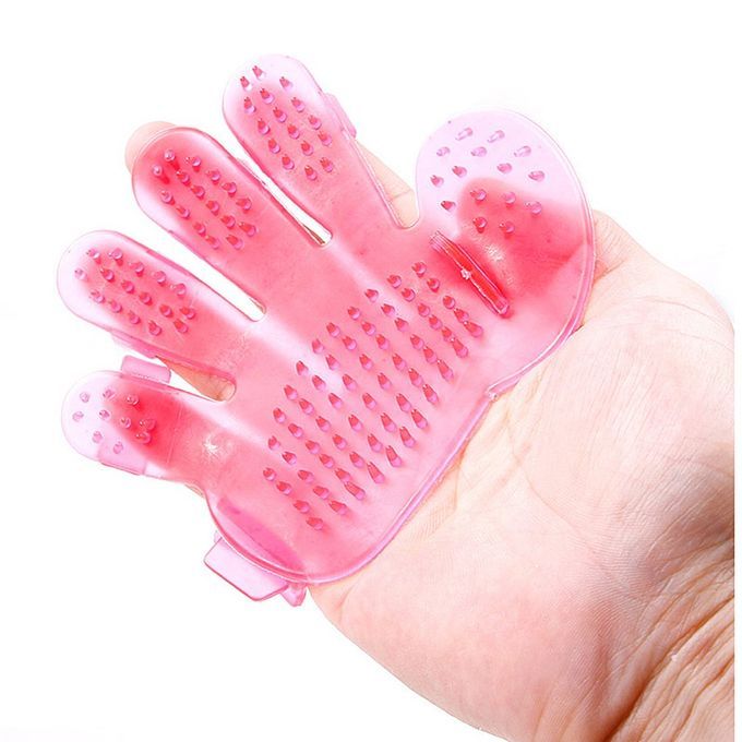 Pet Five Finger Brush Bath Palm Cleaning