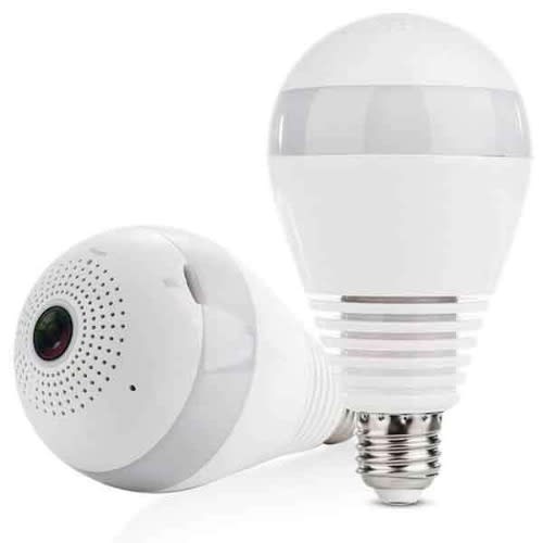 Wireless Panoramic Bulb Camera