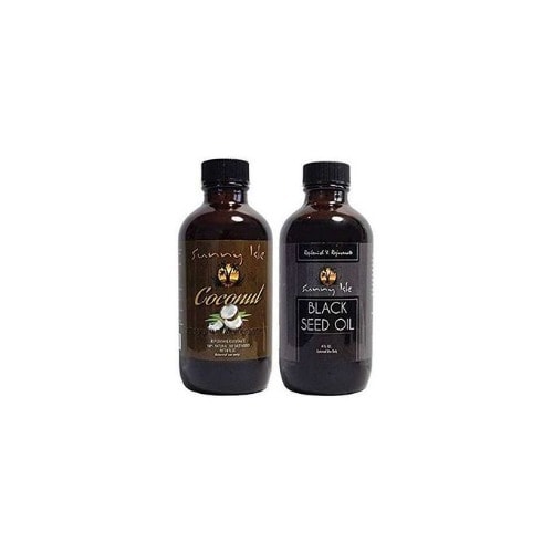 Coconut Black Castor Oil & Black Seed Oil - 4oz Each