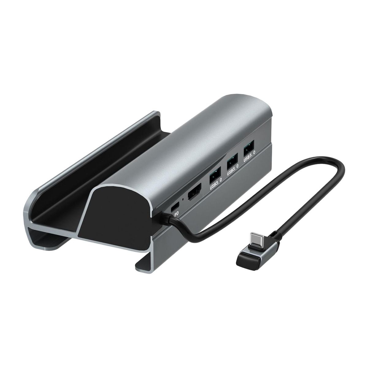 Multiport Adapter Hub Lightweight USB C Hub For Phone Keyboard Monitor